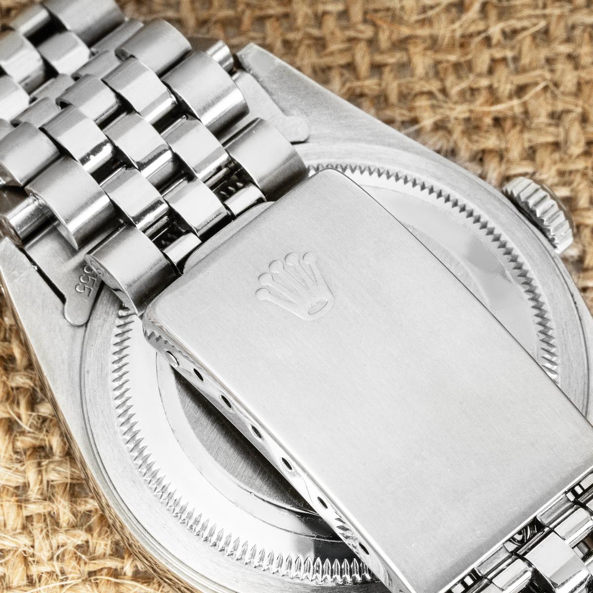 Rolex Vintage Datejust Blue Dial 16234 en venta 3