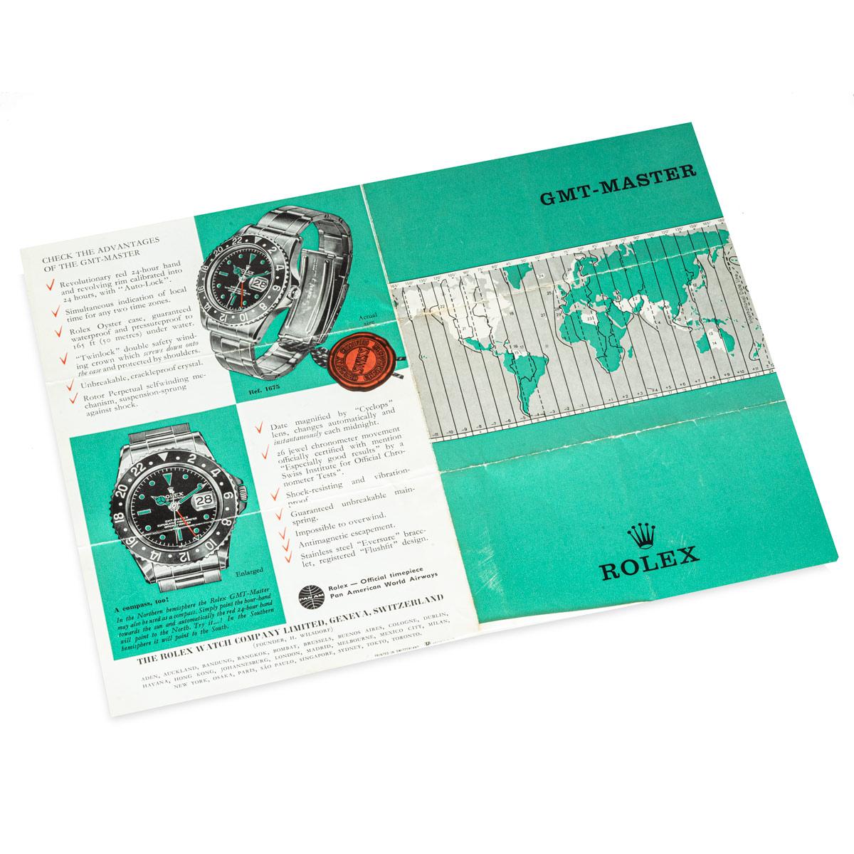 Rolex Vintage GMT-Master Pepsi Tropical Dial 1675 For Sale 7