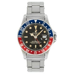 Rolex Vintage GMT-Master Pepsi Tropical Dial 1675