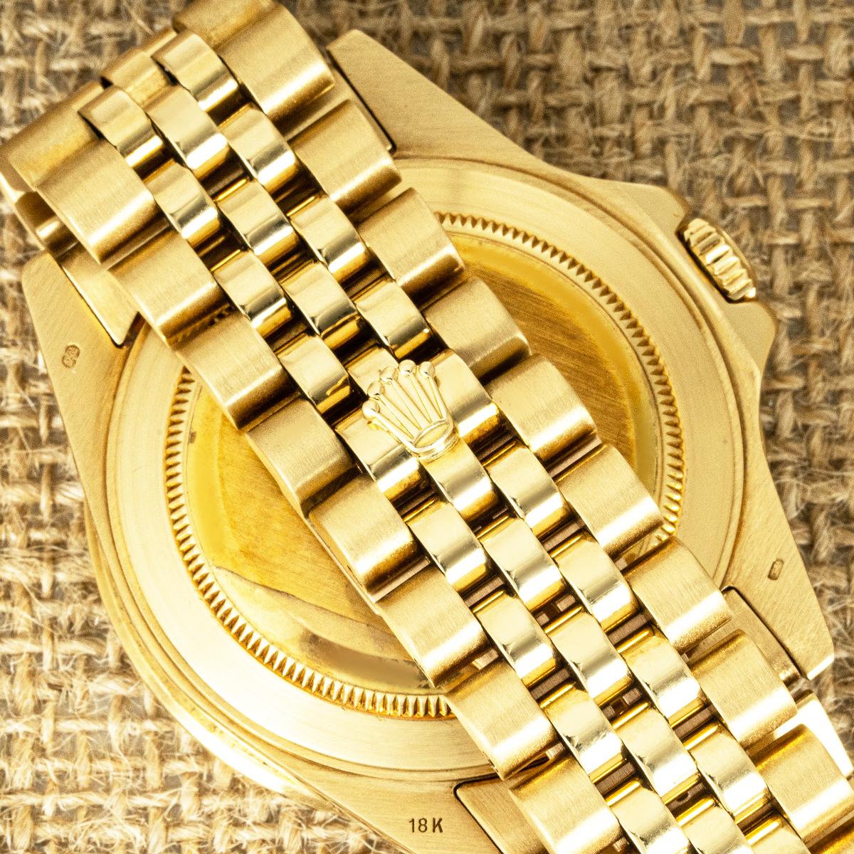 Rolex Vintage GMT-Master Or Jaune 16758 en vente 2