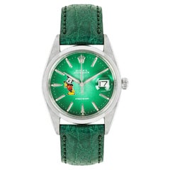 Rolex Vintage "Mickey Mouse" Oysterdate Precision Steel 6694