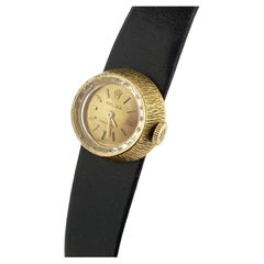 Rolex Vintage Orchid Ladies 18k Yellow Gold Mechanical Wrist Watch