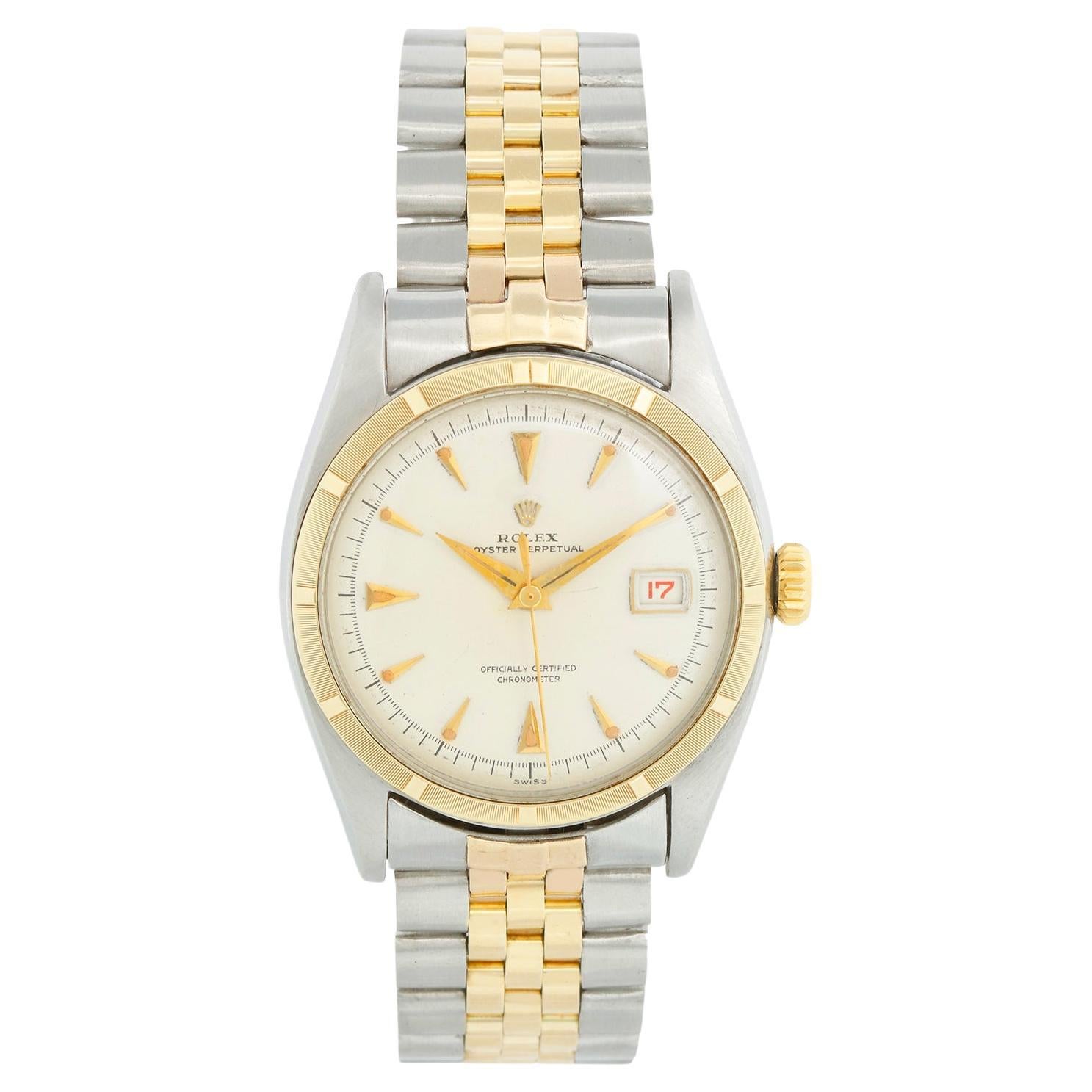 Rolex Oyster Perpetual Ovetone Montre pour hommes 6105