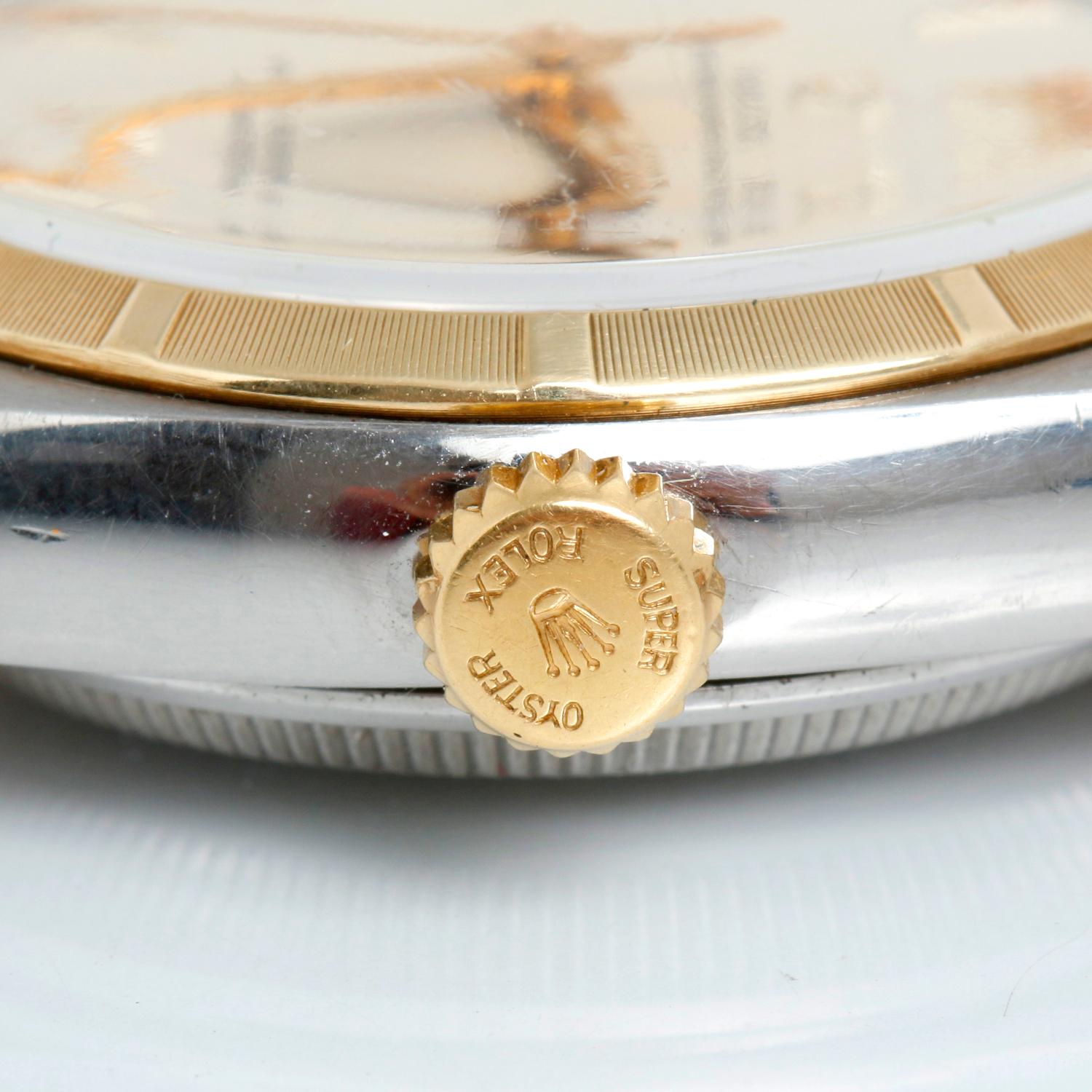 Rolex Vintage Oyster Perpetual Ovetone Orologio da Uomo 6105 In condizioni ottime in vendita a Dallas, TX