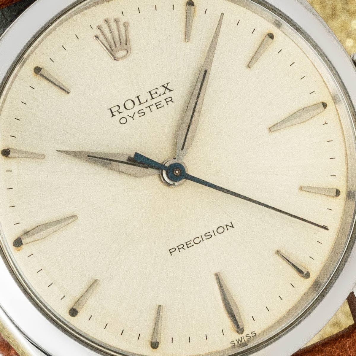 Rolex Vintage Oyster Precision 6424 In Good Condition For Sale In London, GB