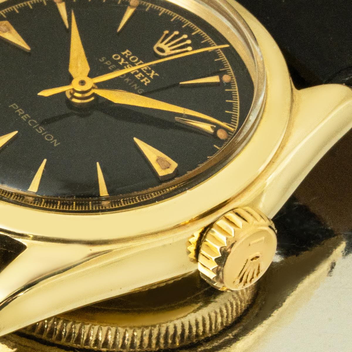 Rolex Vintage Oyster Speedking Präzision Gold 6020 im Angebot 1