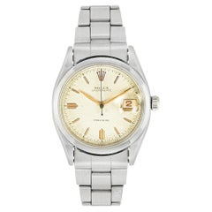 Rolex Vintage Oysterdate Precision Tessellated / Honeycomb Dial 34mm