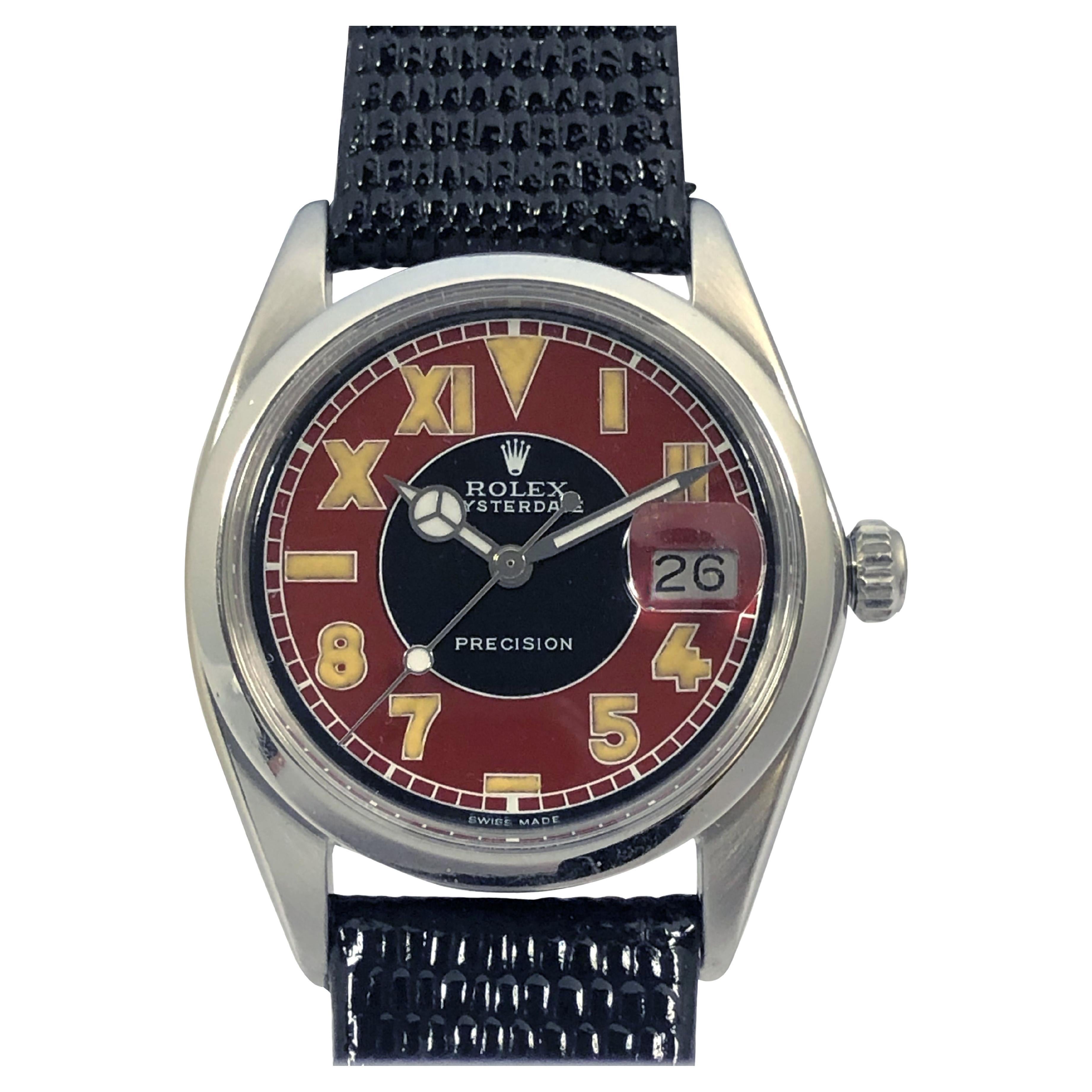 Rolex vintage Oysterdate Montre-bracelet en acier