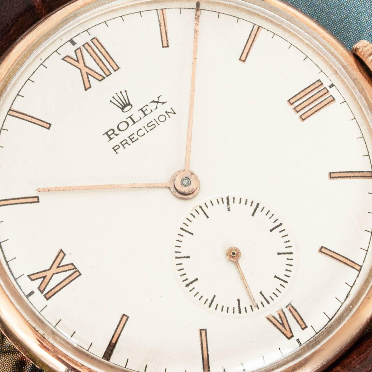Rolex Vintage Präzision 4319 im Zustand „Gut“ in Mayfair, London, London