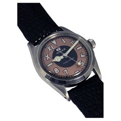 Rolex Vintage Precision Steel Mechanical Wrist Watch