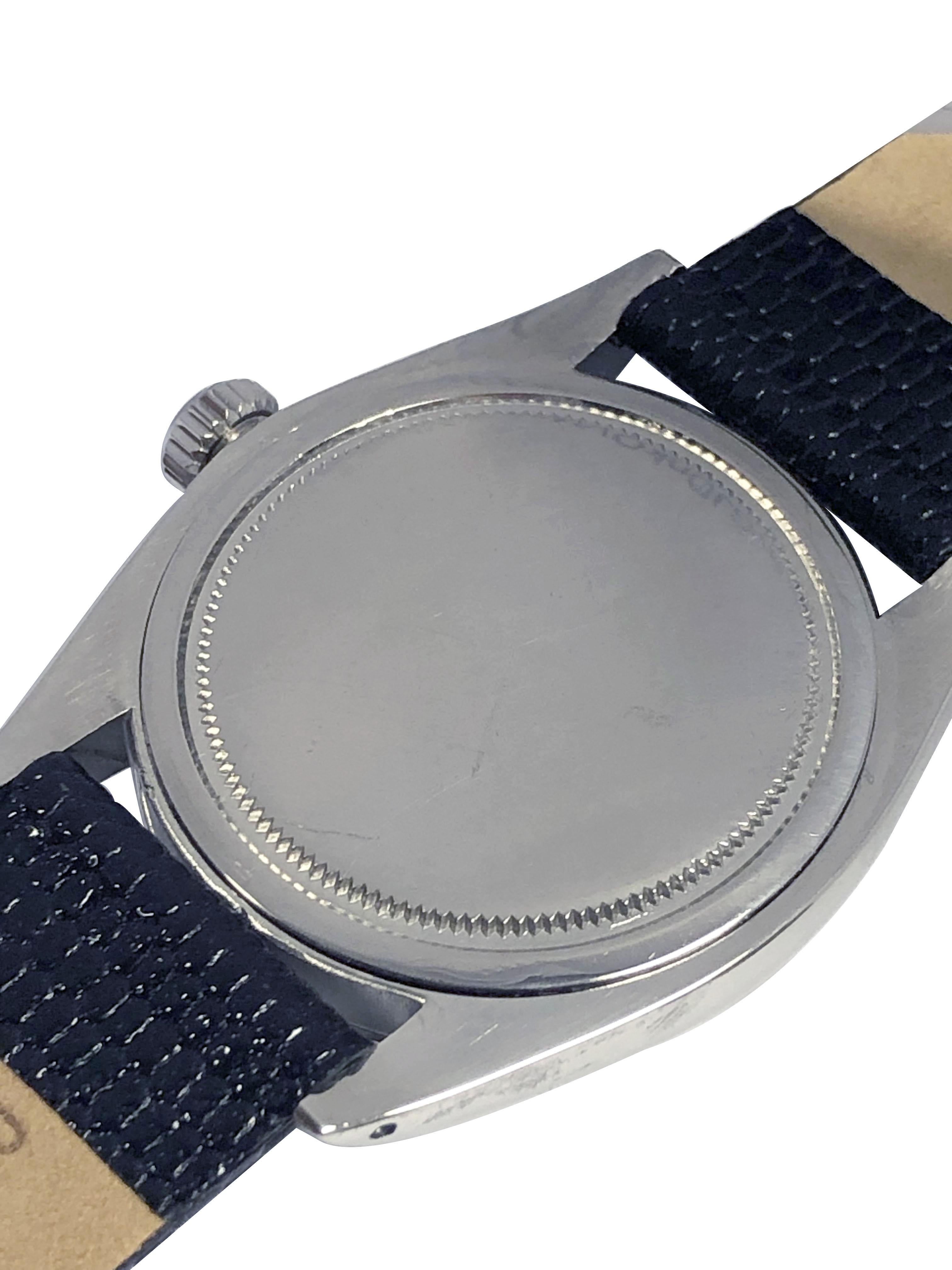 Montre-bracelet Rolex Vintage Precision Steel Excellent état - En vente à Chicago, IL
