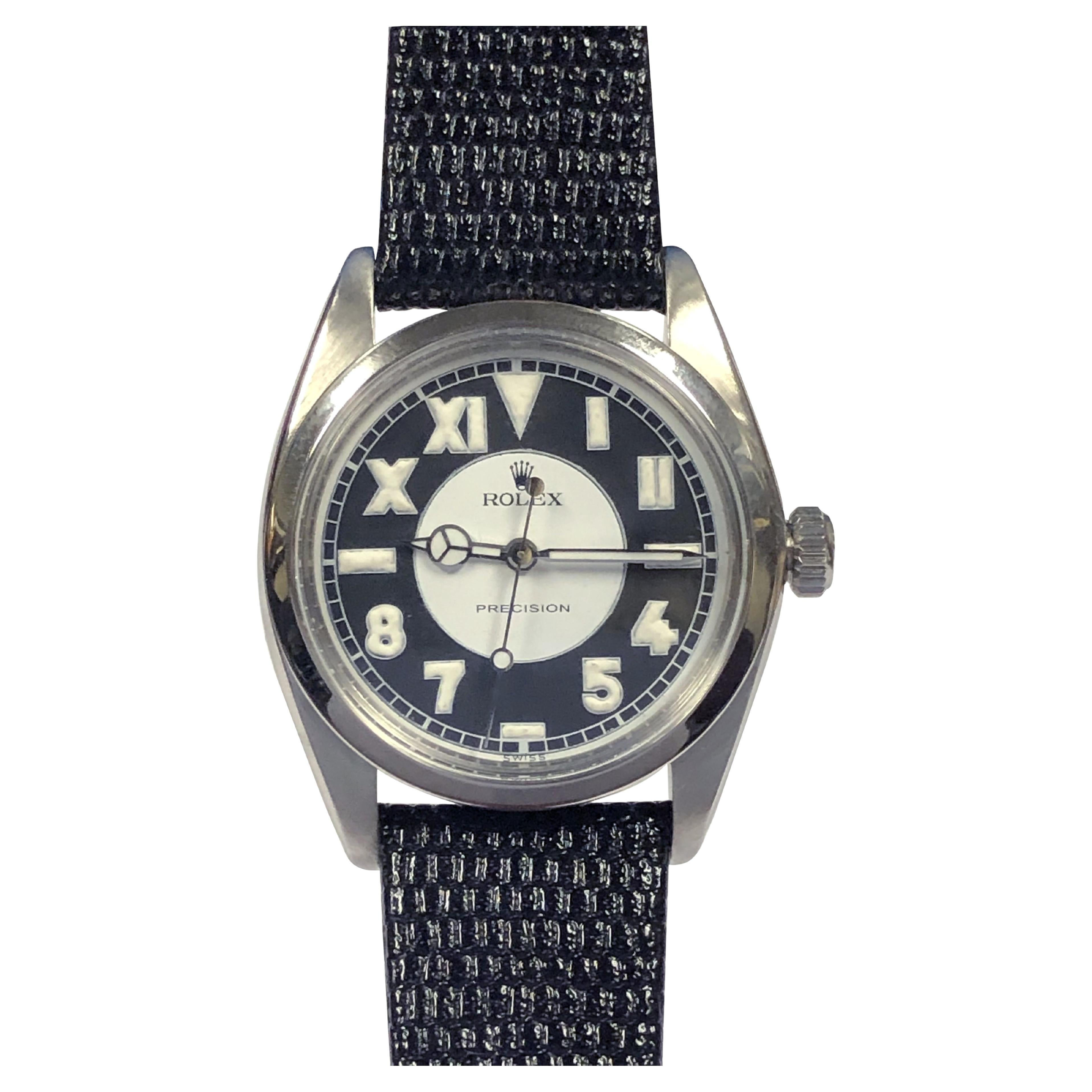 Montre-bracelet Rolex Vintage Precision Steel en vente