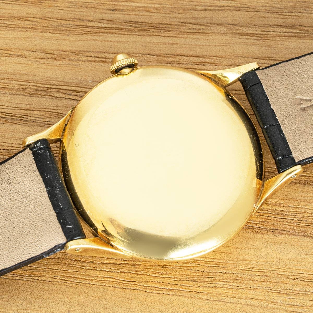 Men's Rolex Vintage Precision Yellow Gold For Sale