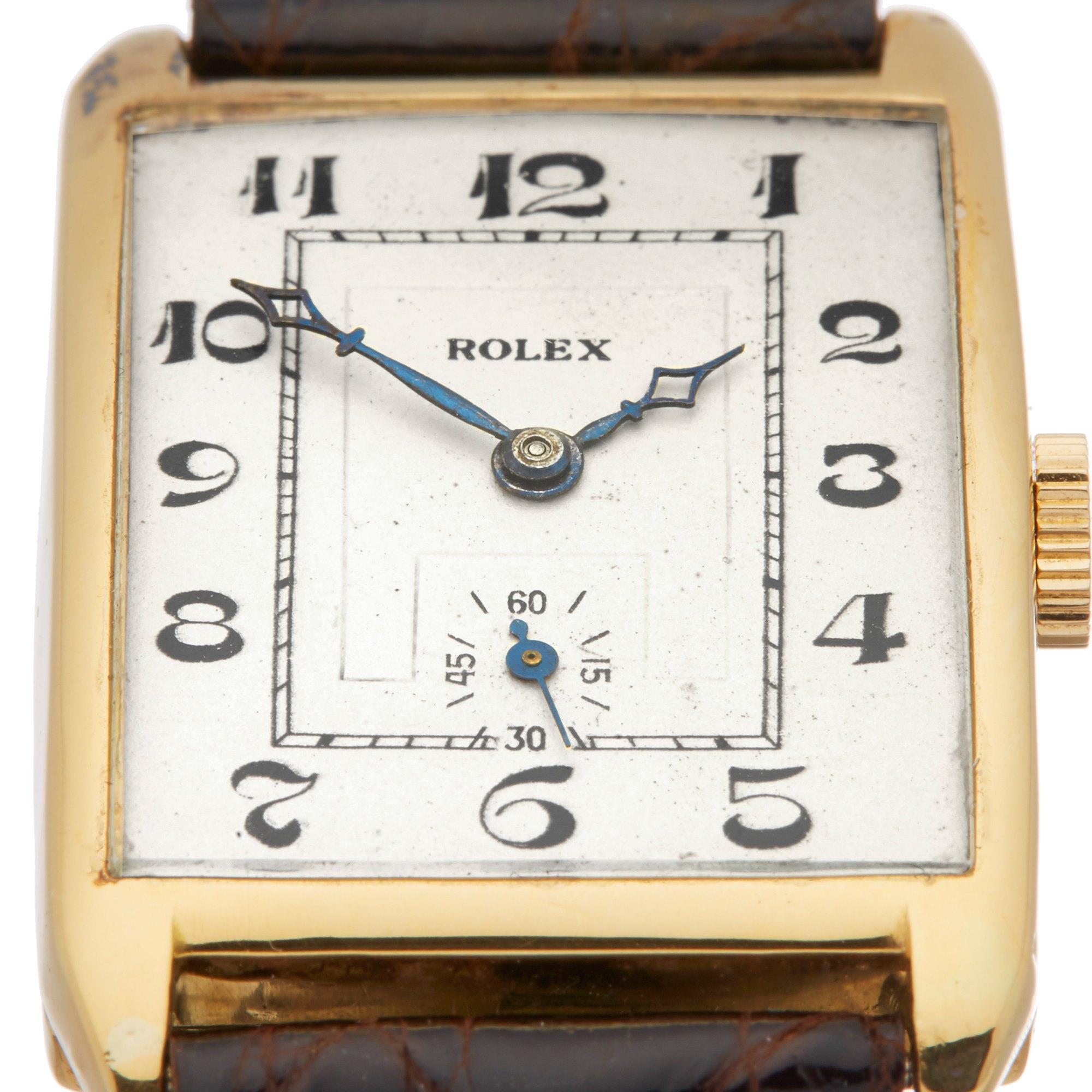 rolex rectangle watch