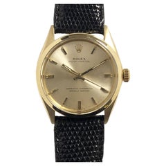 Rolex Vintage Ref 1002 Yellow Gold Automatic Gents Wrist Watch