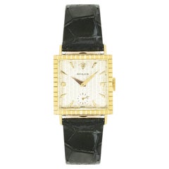 Rolex Vintage Quadratische Präzision Gelbgold 8726