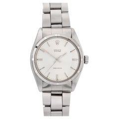 Rolex Vintage Stainless Seel Oyster Precision Wrist Watch