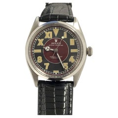 Rolex Vintage Steel Automatic Wrist Watch with California Dial