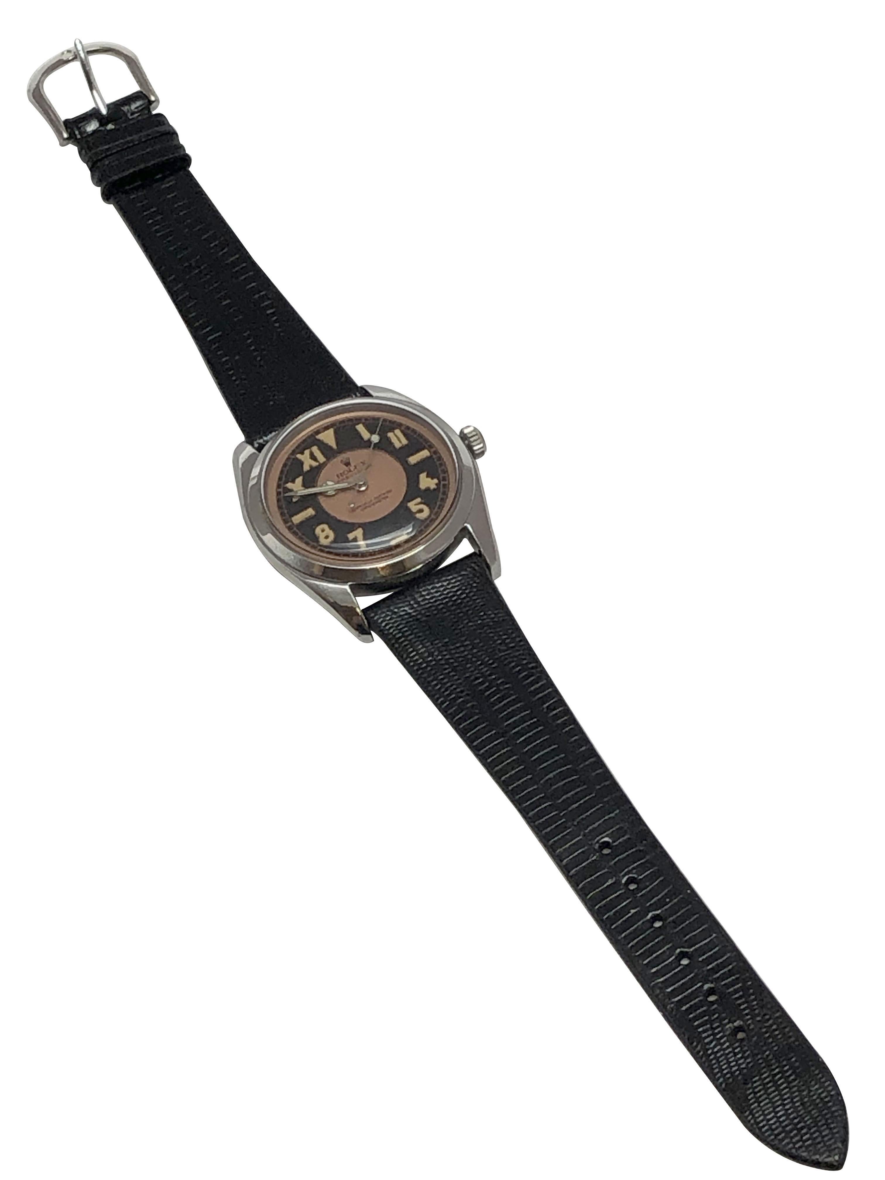 Rolex Vintage Steel Manual Wind Ref 6424 Wrist Watch 1
