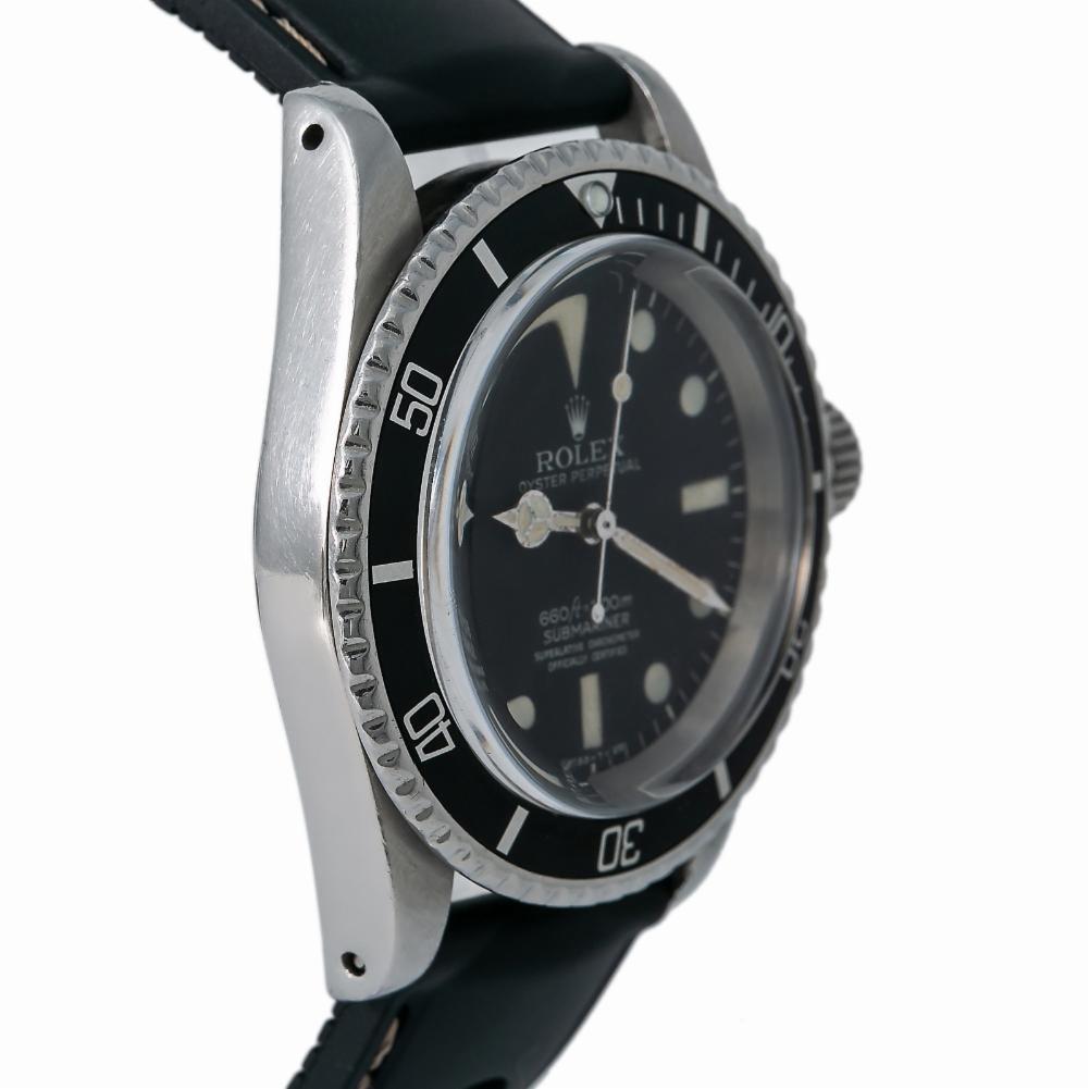 Modern Rolex Vintage Submariner 5512 5.4 Million Serial Matte Dial 4 Liner Watch