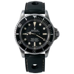 Rolex Retro Submariner 5512 5.4 Million Serial Matte Dial 4 Liner Watch