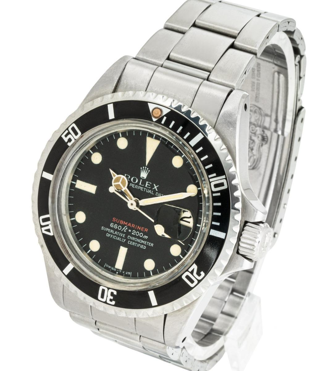 Rolex Vintage Submariner Mark IV Dial1680 In Excellent Condition For Sale In London, GB