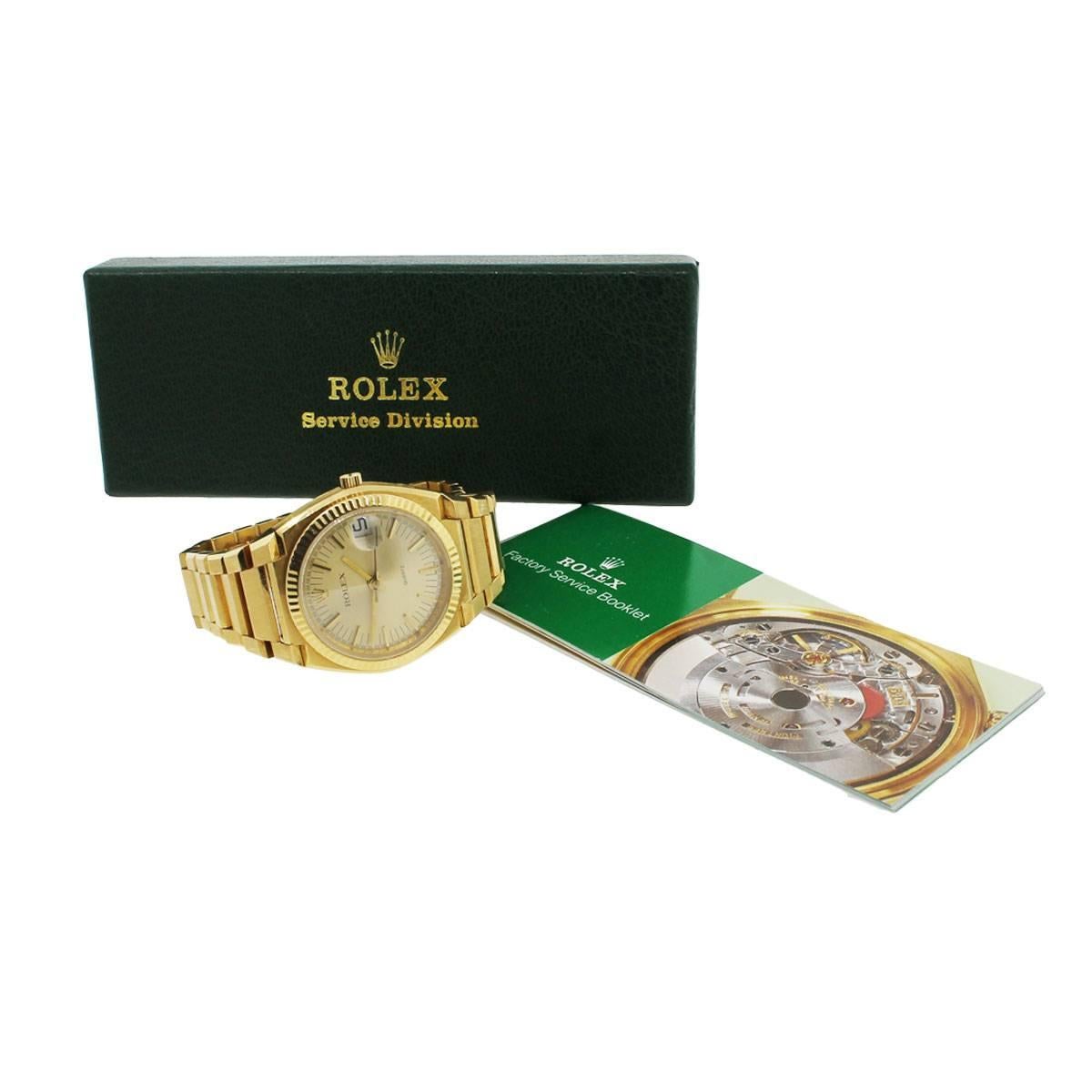 Rolex Vintage Texano Quartz Wristwatch Ref 5100 1