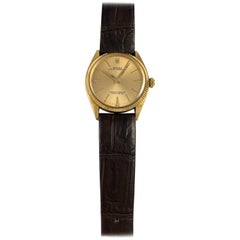 Rolex Vintage Yellow Gold Oyster Perpetual Watch