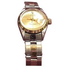 Rolex Uhr 6917 Datum Just Gold X Edelstahl 3702080, hergestellt in der Schweiz
