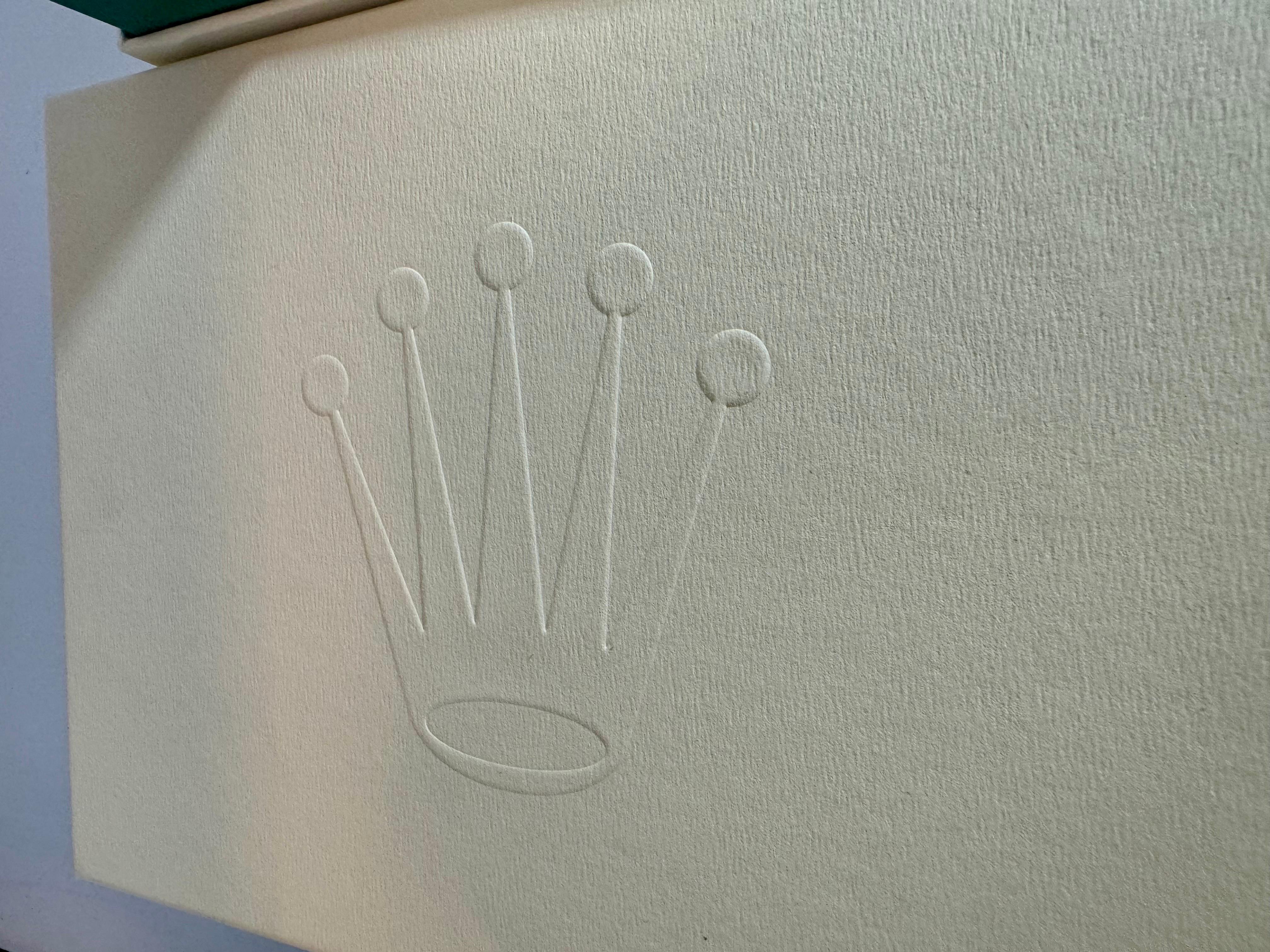 Rolex Watch Box, New Creme Empty Acs. Oyster L Perpetual Daytona  Datejust For Sale 6