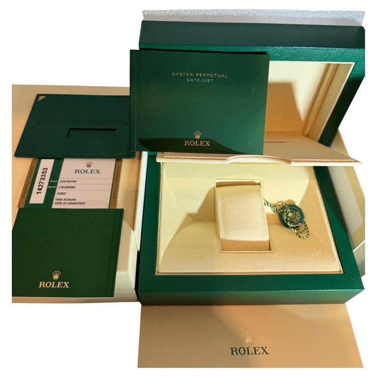 Rolex Watch Box, New Creme Empty Oyster L Perpetual Daytona