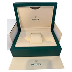 Vintage Rolex Watch Box, New Creme Empty Acs. Oyster Perpetual Daytona GMT Datejust