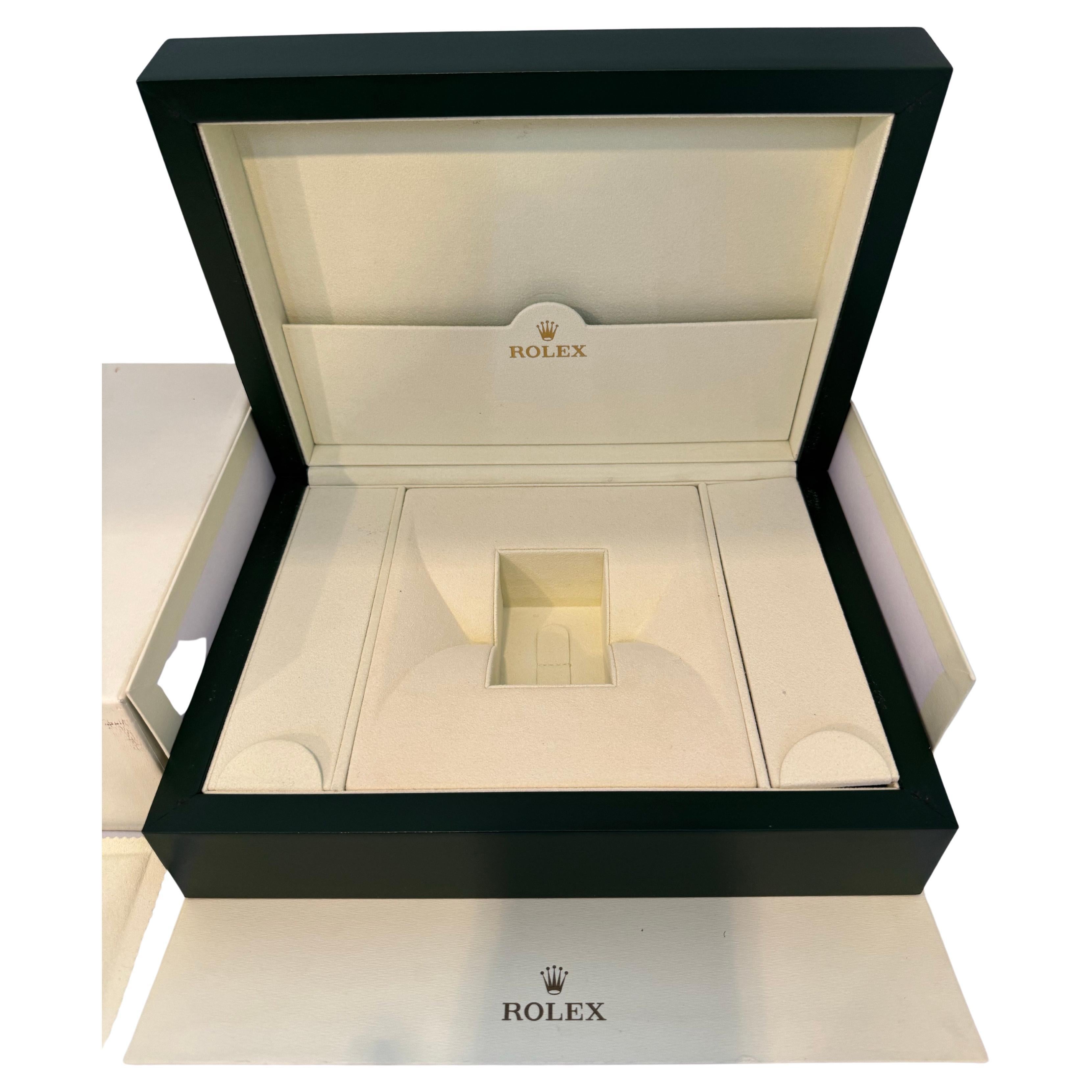 Rolex Watch Box, New Creme Empty Acs. Oyster Perpetual Daytona GMT Datejust