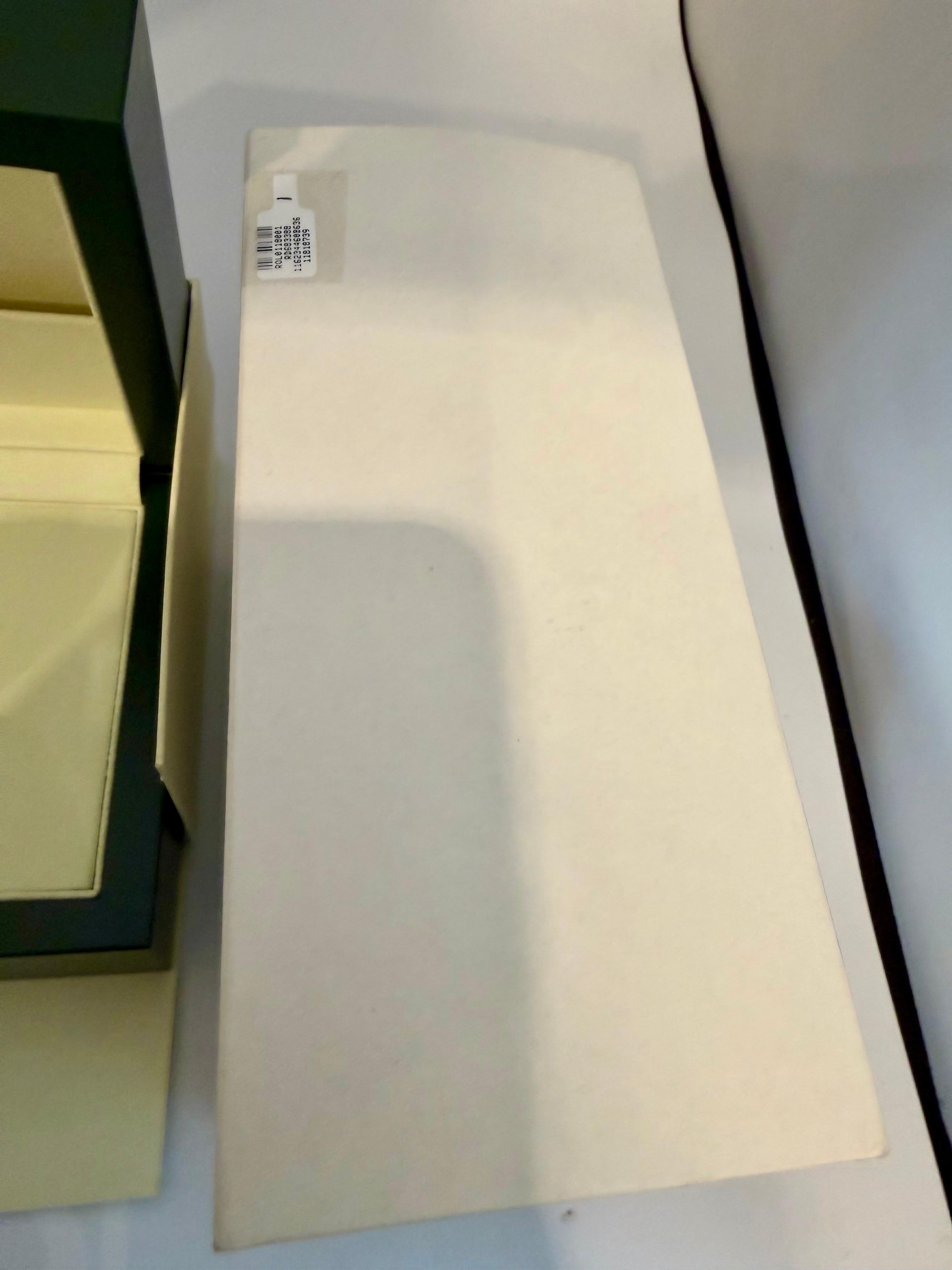 Rolex Watch Box, New Creme Empty Acs. Oyster Perpetual Daytona GMT Datejust New im Angebot 1