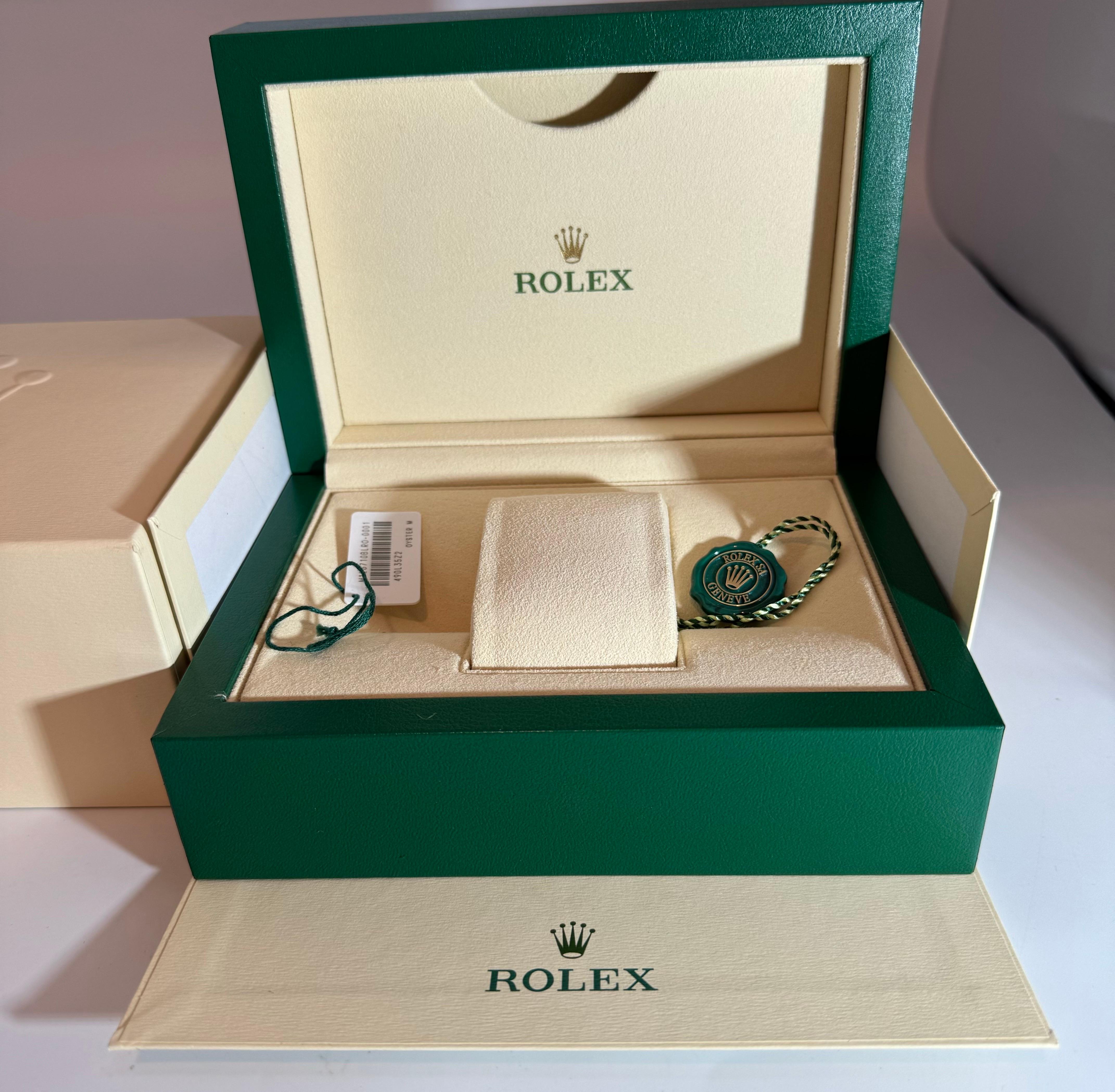Rolex Watch Box, New Creme Empty Acs. Oyster Perpetual Daytona GMT Datejust New 4