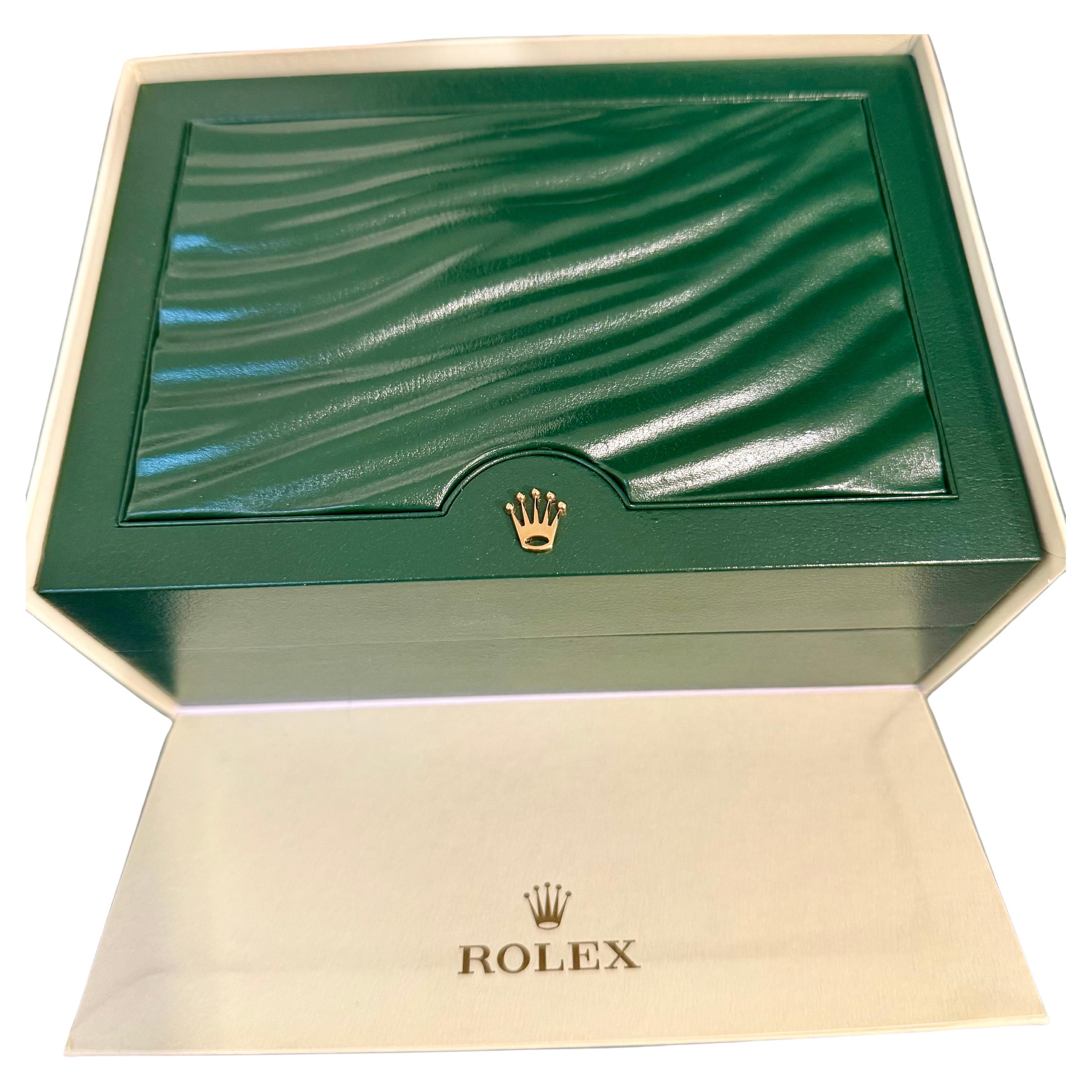Rolex Watch Box, New Creme Empty Acs. Oyster Perpetual Daytona GMT Datejust New