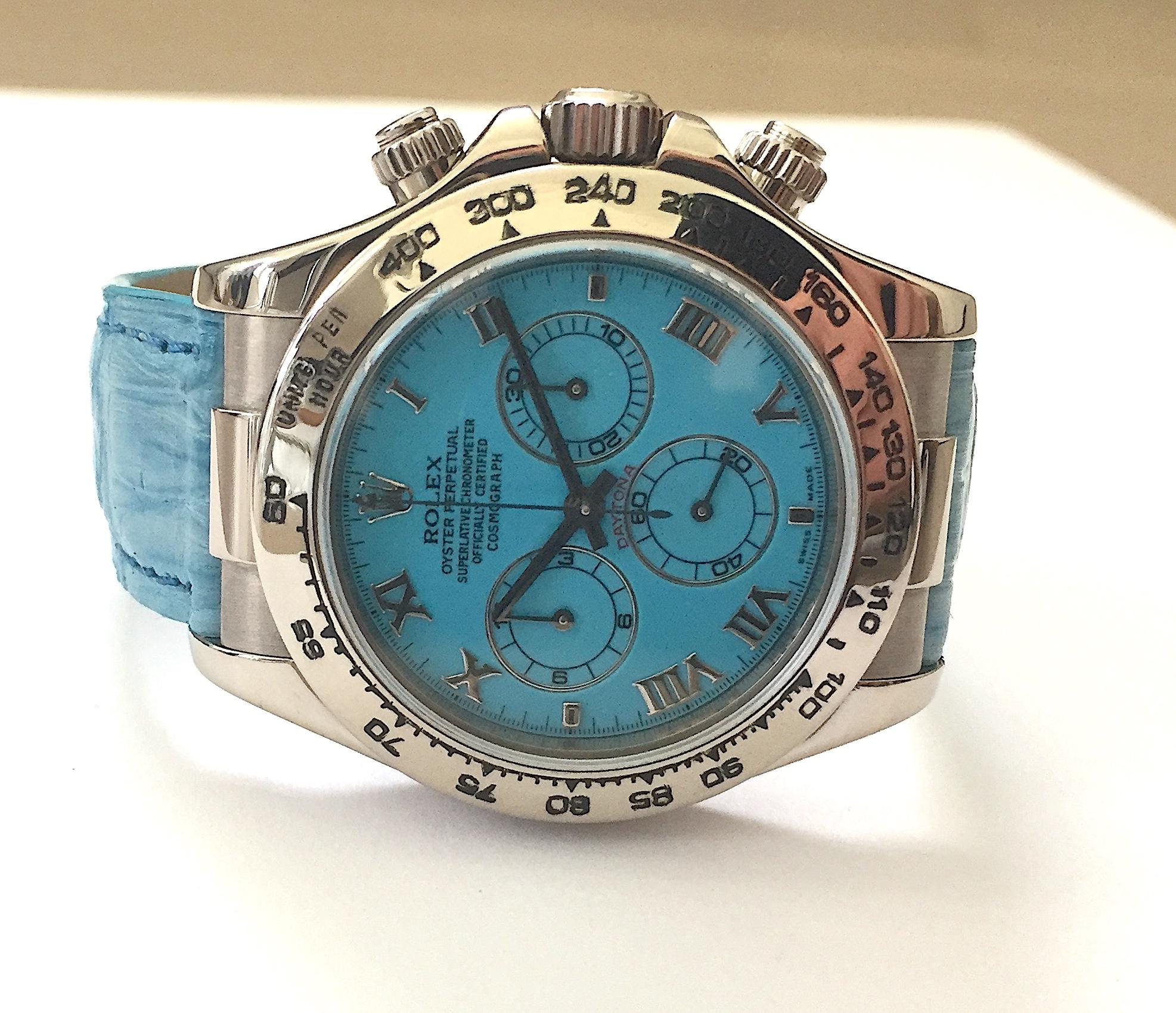 white gold blue daytona