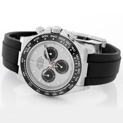 Rolex White Gold Daytona Cosmograph White Dial Automatic Wristwatch Ref 116519LN