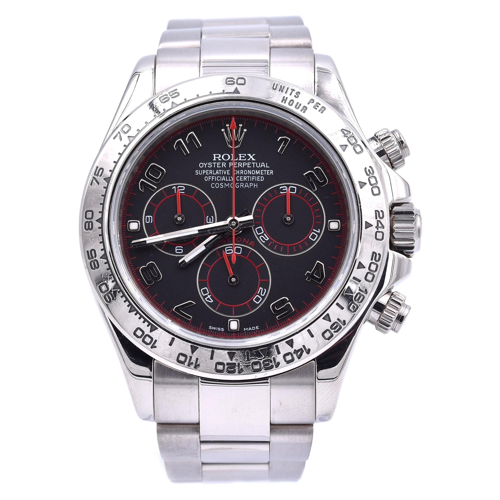 Rolex White Gold Daytona Watch Ref. 116509