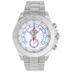 Rolex White Gold Yacht-Master II Regatta Automatic Wristwatch Ref 116689