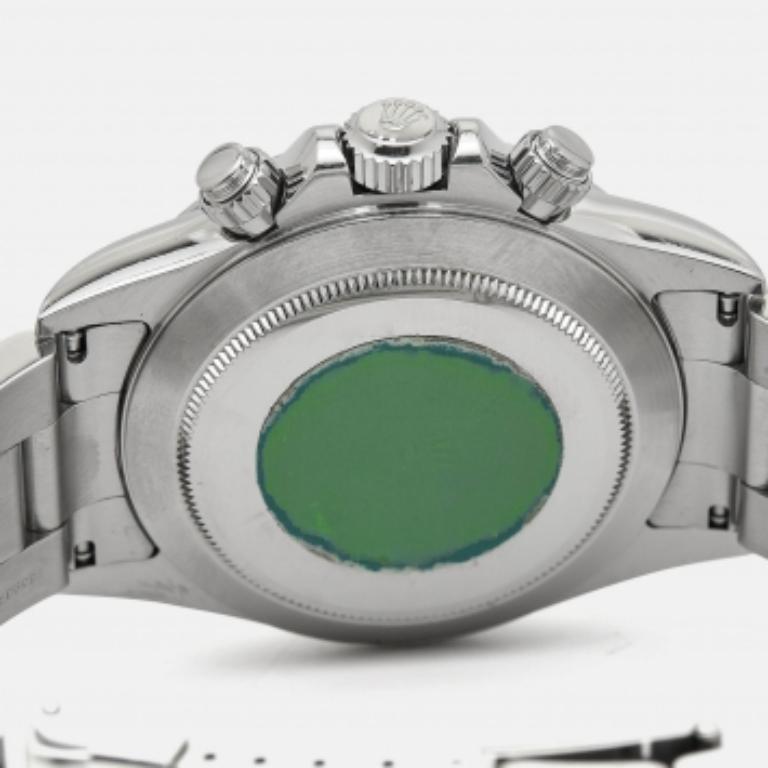 Rolex Cosmograph Daytona 16520 bianco in acciaio inossidabile Orologio da polso da uomo 40 mm in vendita 6