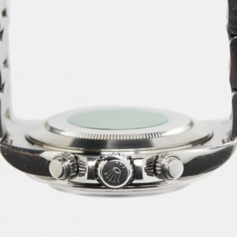 Rolex Cosmograph Daytona 16520 bianco in acciaio inossidabile Orologio da polso da uomo 40 mm in vendita 1