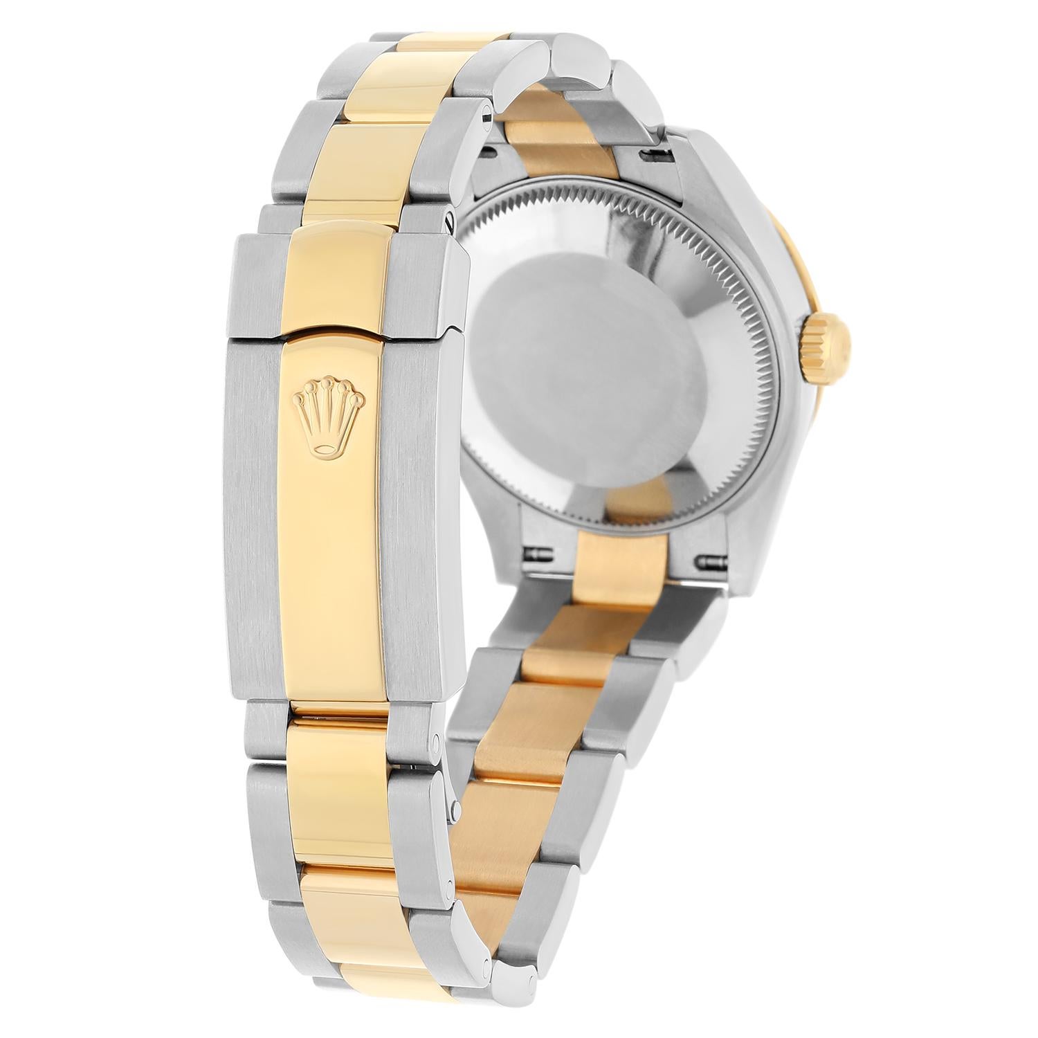 Rolex Women's Datejust 31 278343RBR Black Mother of Pearl Diamond Oyster Mint 3