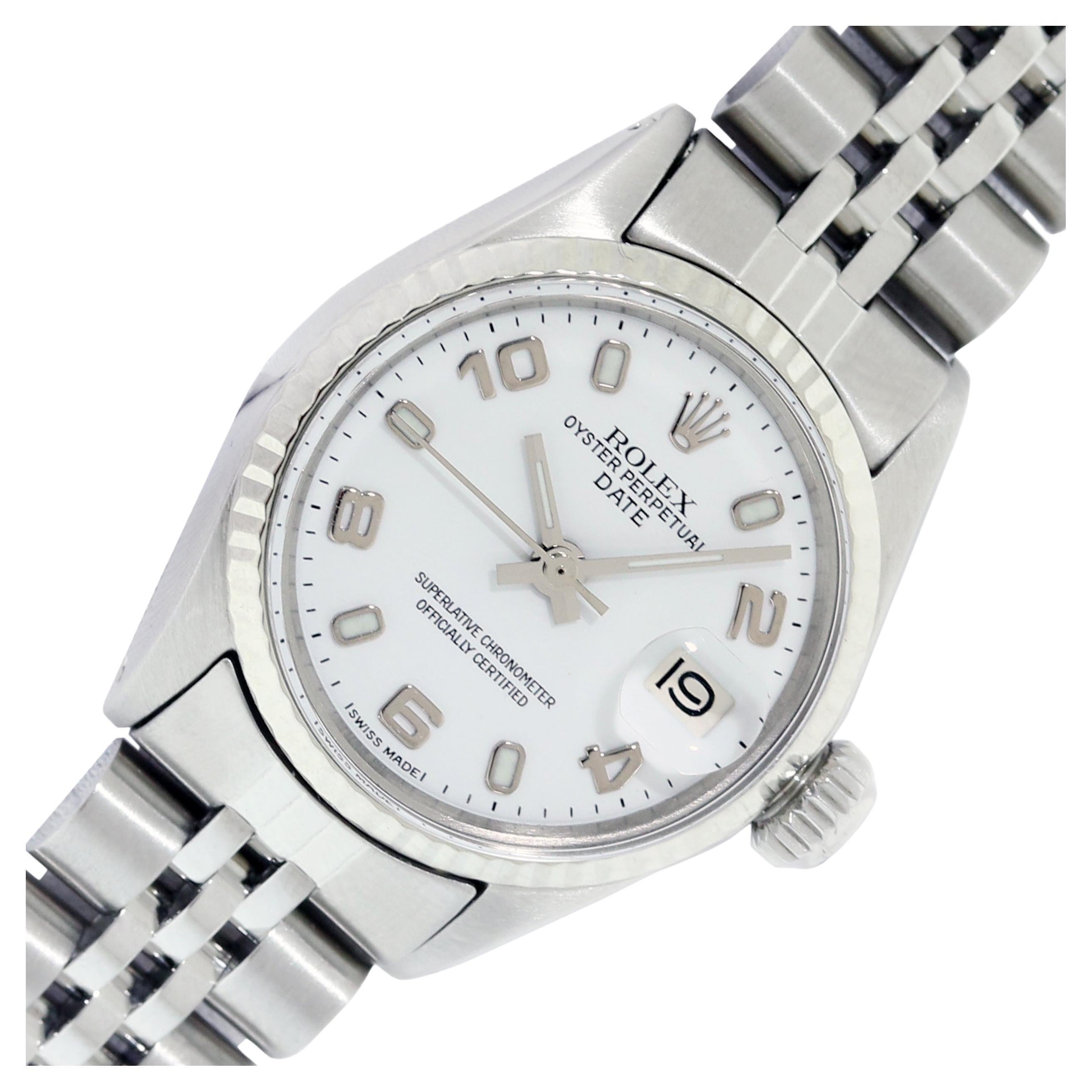 Rolex 14 Karat Solid Gold Bombe Lugs with Original Dial and Fluted