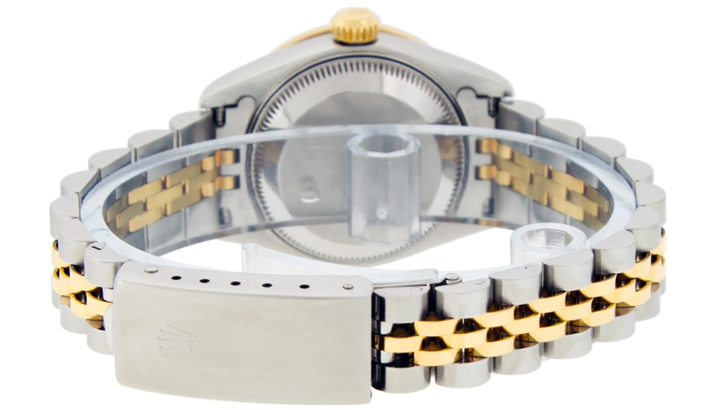 Rolex Women's Datejust Watch Steel / 18K Yellow Gold Champagne Diamond Dial Ruby 2