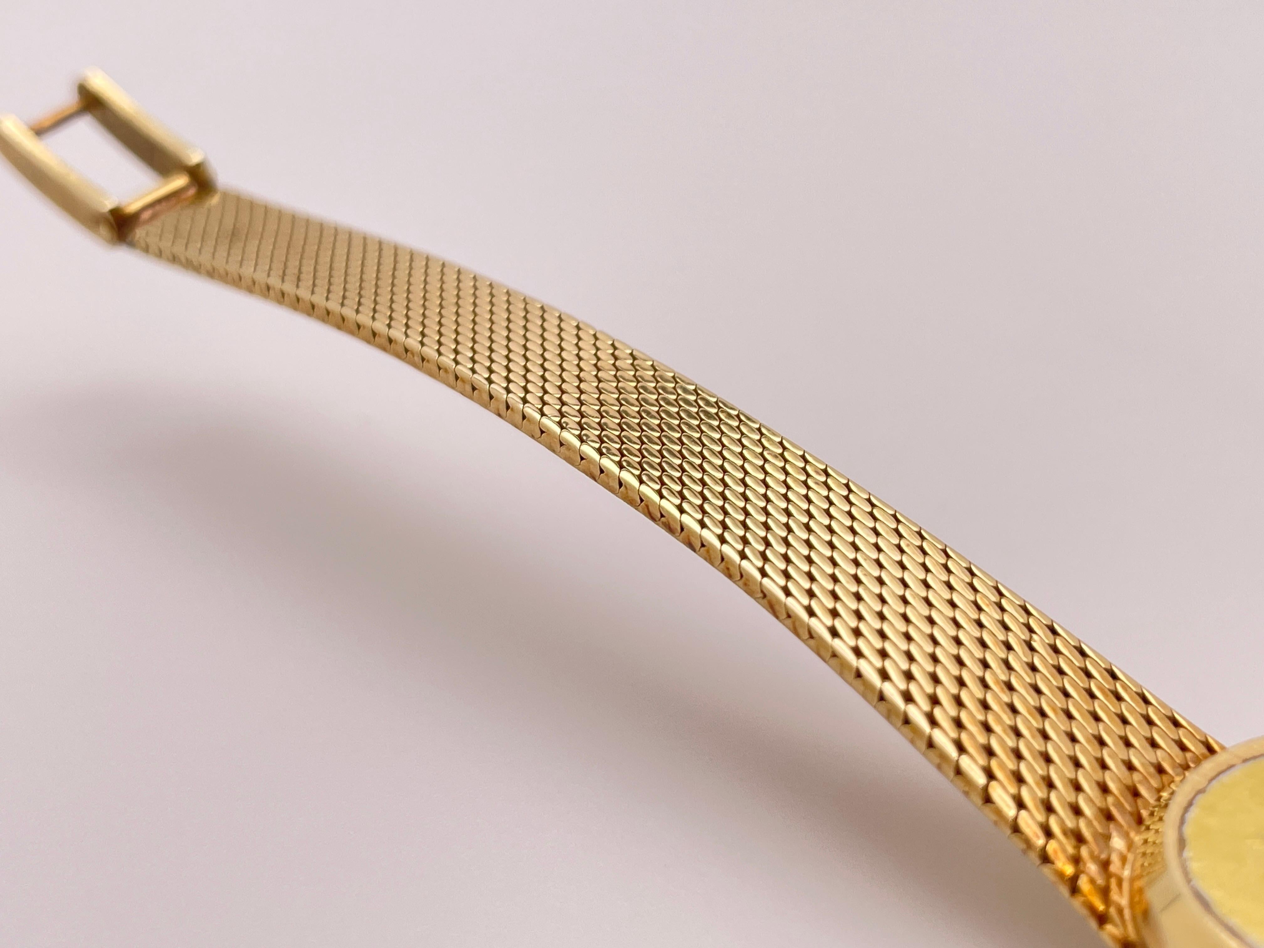 Rolex Women's Winding Watch 14K Yellow Gold For Sale 13