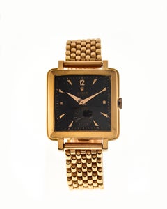 Rolex Wrist Watch Perpetual Super Precision Ref. 4645 Rose Gold with Bracelet