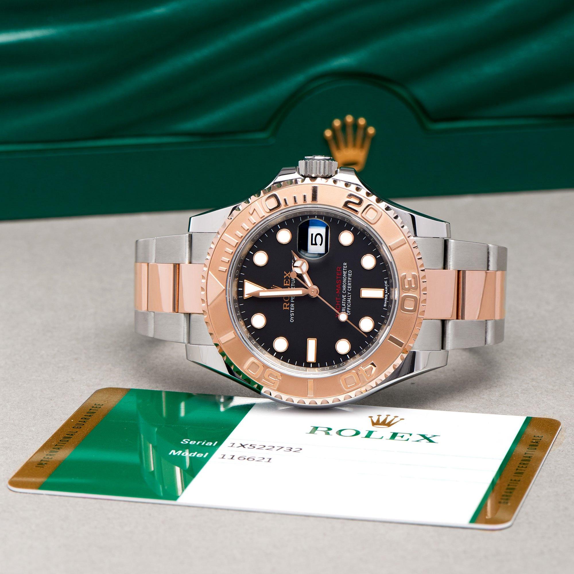 Rolex Yacht-Master 0 116621 Men Rose Gold & Stainless Steel 0 Watch 5