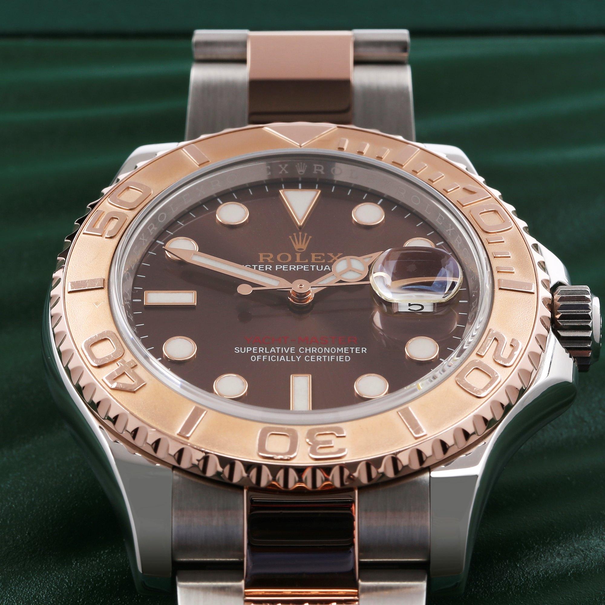 Rolex Yacht-Master 116621 Men Stainless Steel and Rose Gold Watch 2