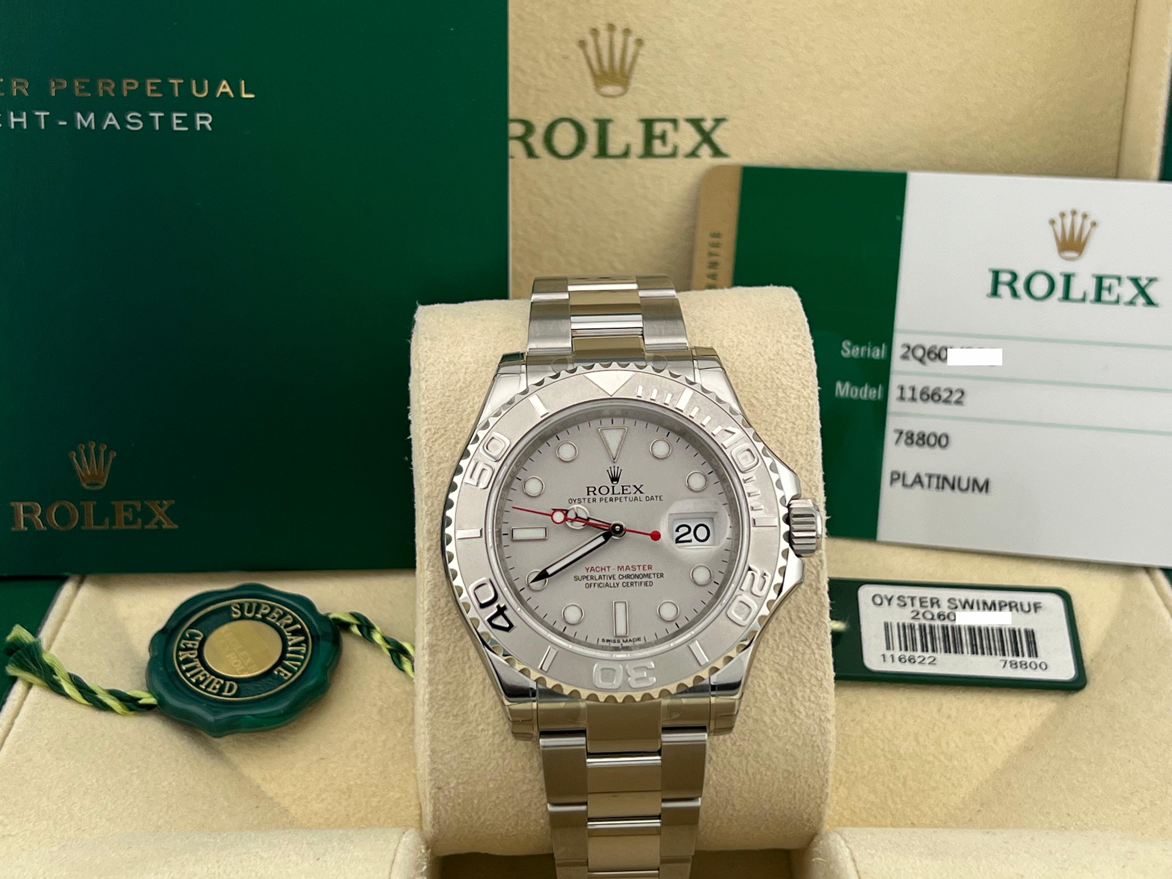 Stil Nummer: 116622



Jahr: 2016

 

Modell: Rolex Yacht Master 

 

MATERIAL des Gehäuses: Rostfreier Stahl 

 

Band: Rostfreier Stahl 

  

Lünette: Platin 

  

Zifferblatt: Platin 

 

Gesicht: Saphirglas 

 

Gehäusegröße: 40mm 

 

Enthält:
